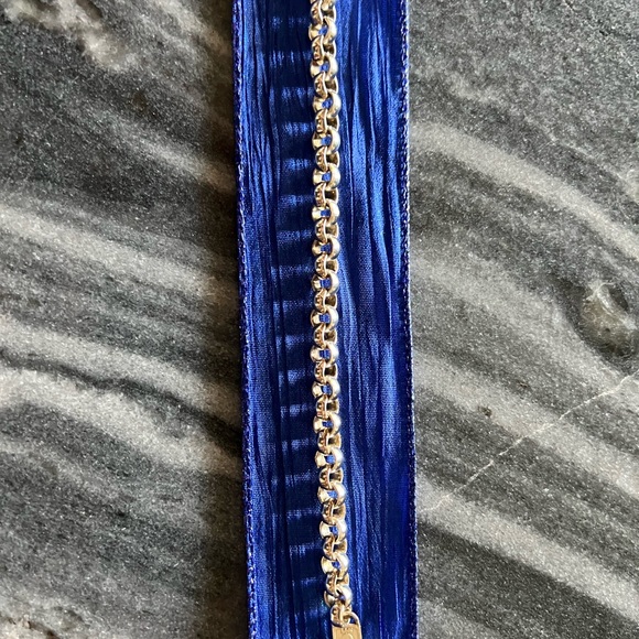 Ultrafine Sterling Silver 999 Rolo Chain Bracelet - Picture 4 of 9